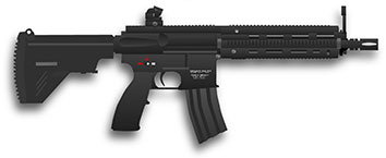 HK416 carbine