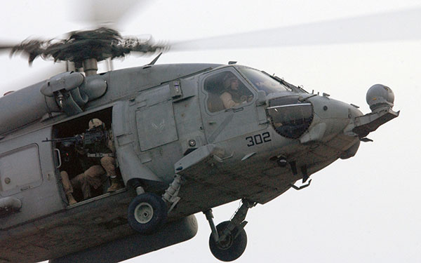 hh-60h seahawk helicopter