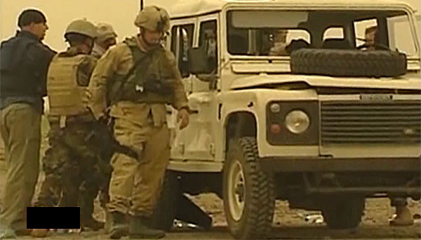 Special Forces Land Rover