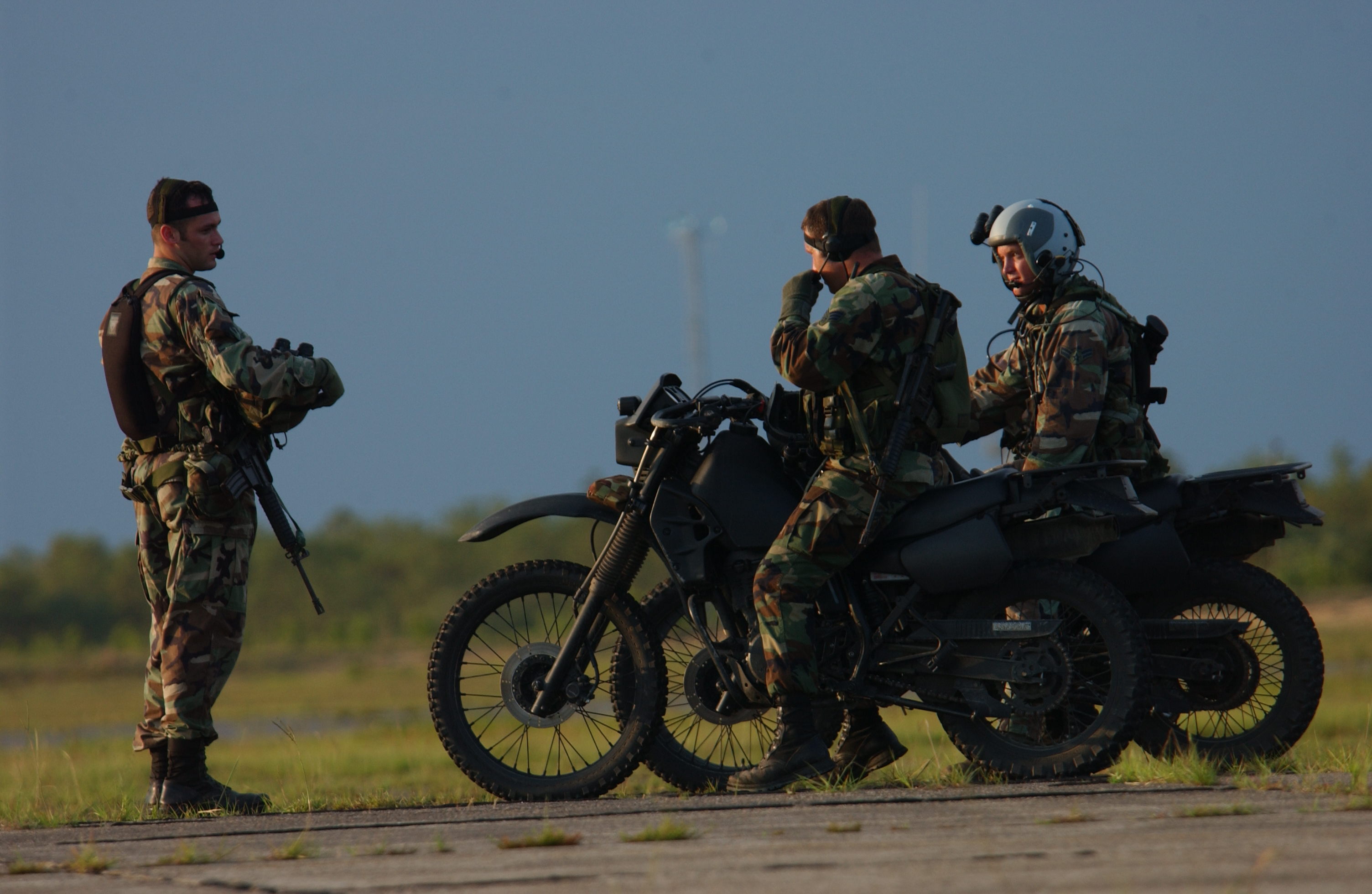 USAF Combat Controllers Motorcycles - Special Ops Photos