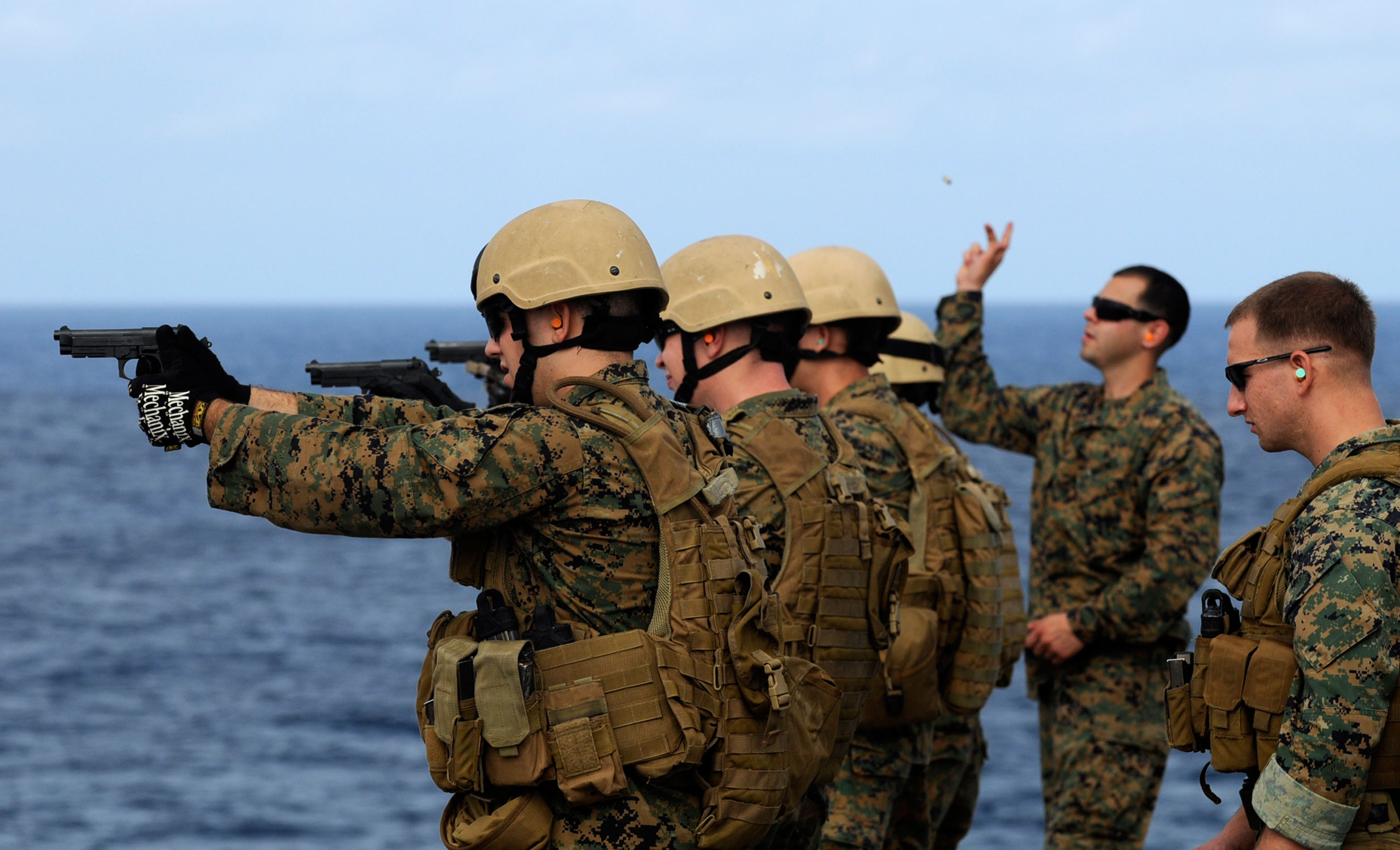F.A.S.T. Marine | Fleet Antiterrorism Secuity Team | M9 Pistols
