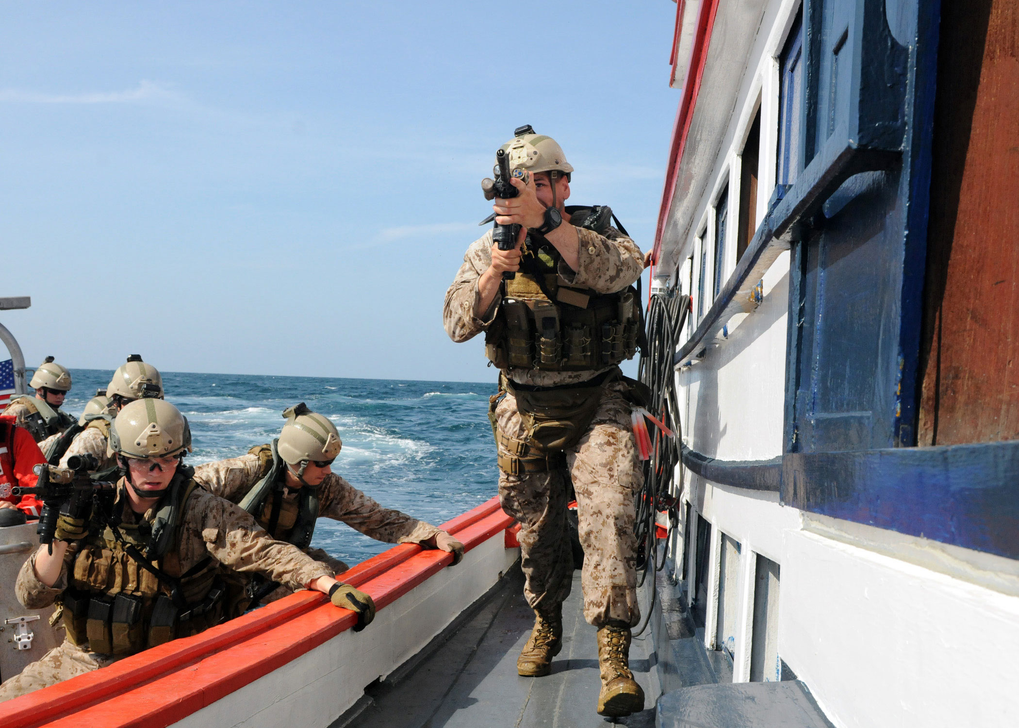 Fleet Anti-Terrorism Security Team | VBSS Ship Boarding