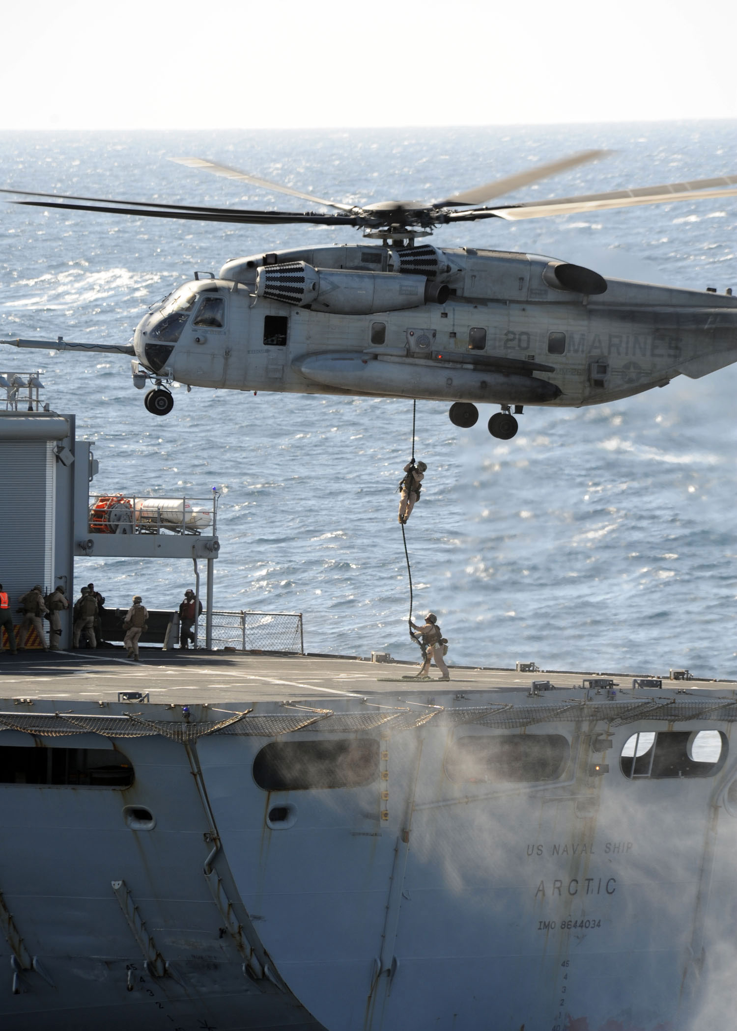 Force Recon | Fast Rope | CH-53 Helicopter