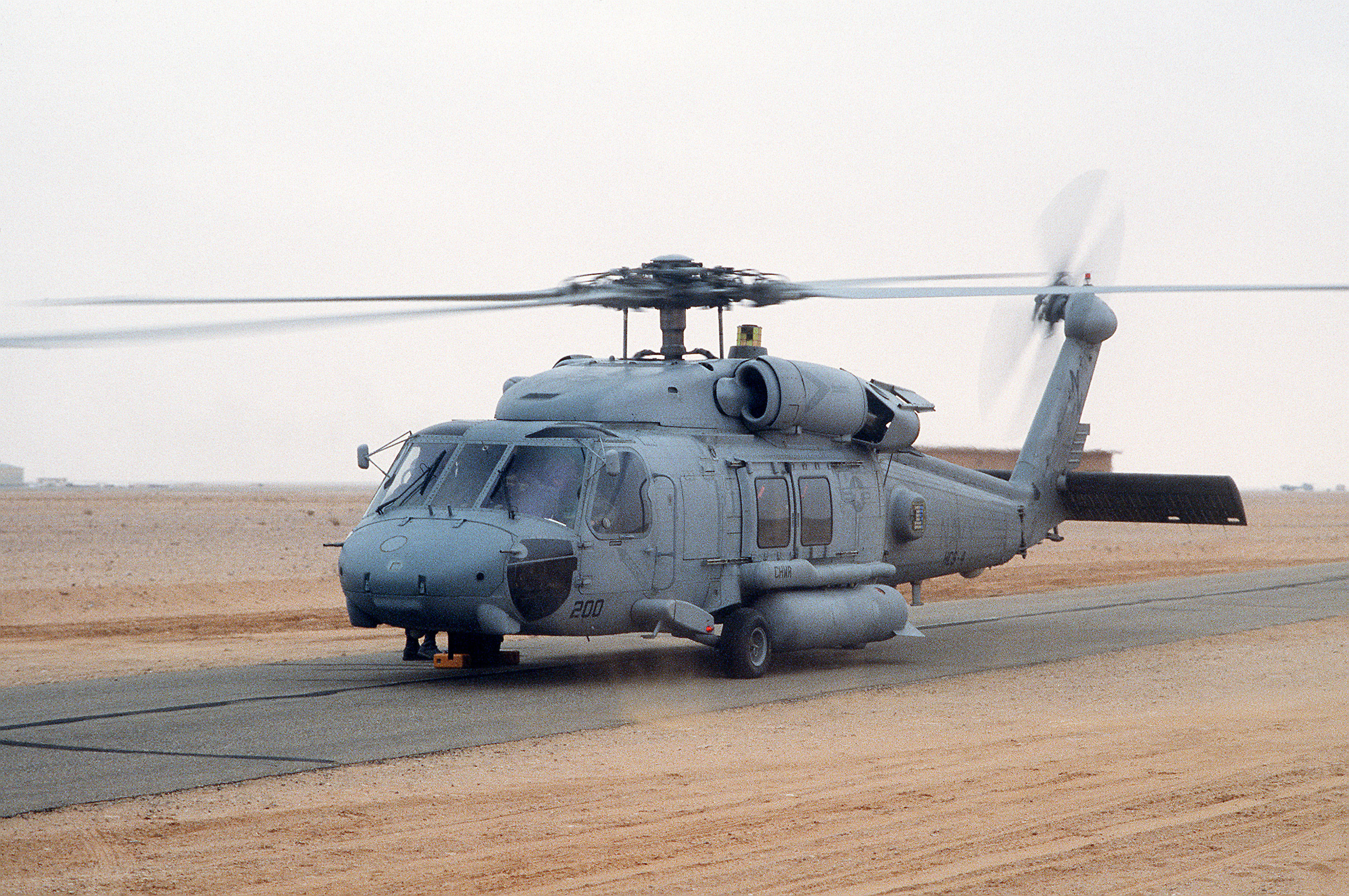 HCS-4 - HH-60H Helicopter - Desert Storm - Photo