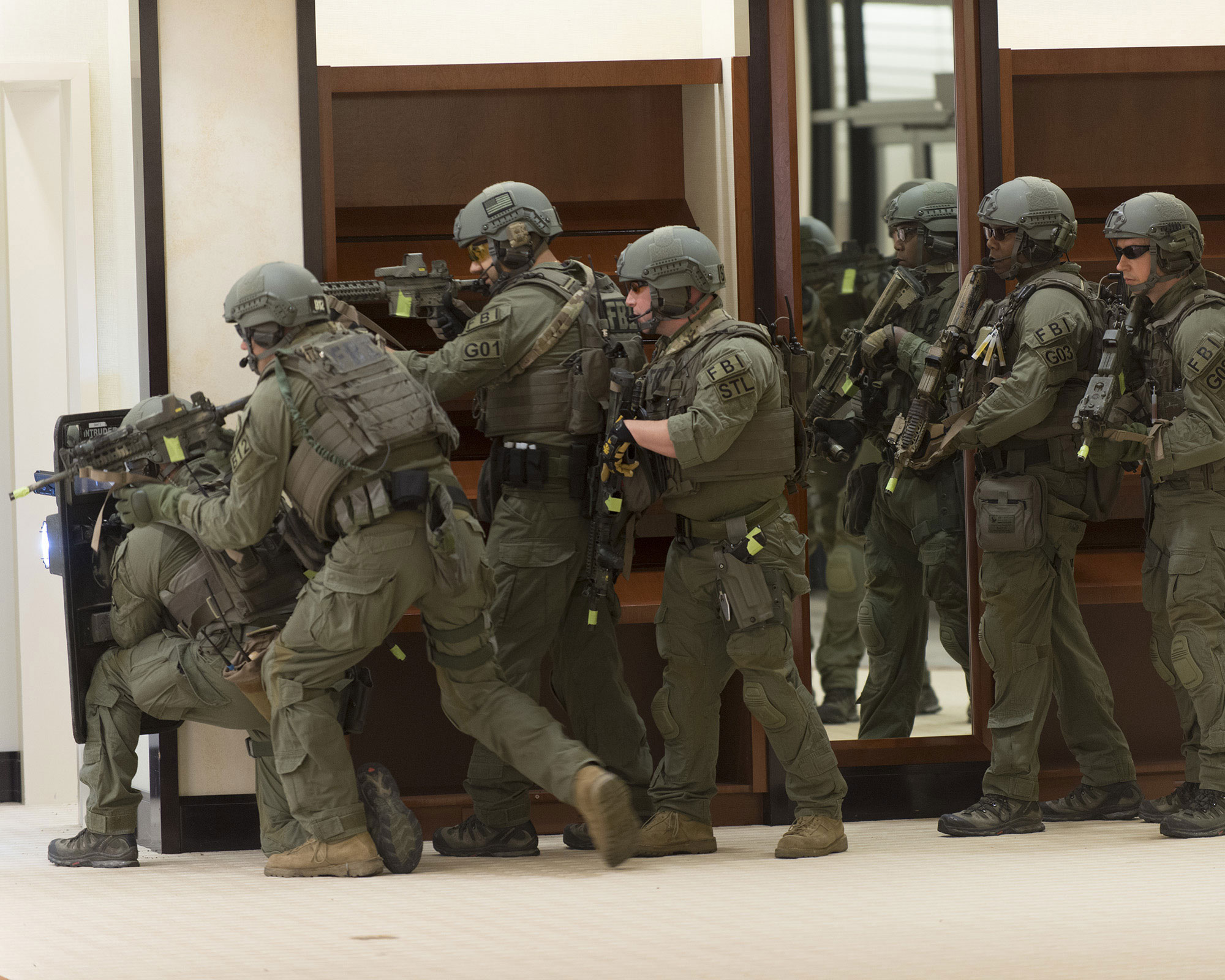 Photo FBI SWAT Dallas team