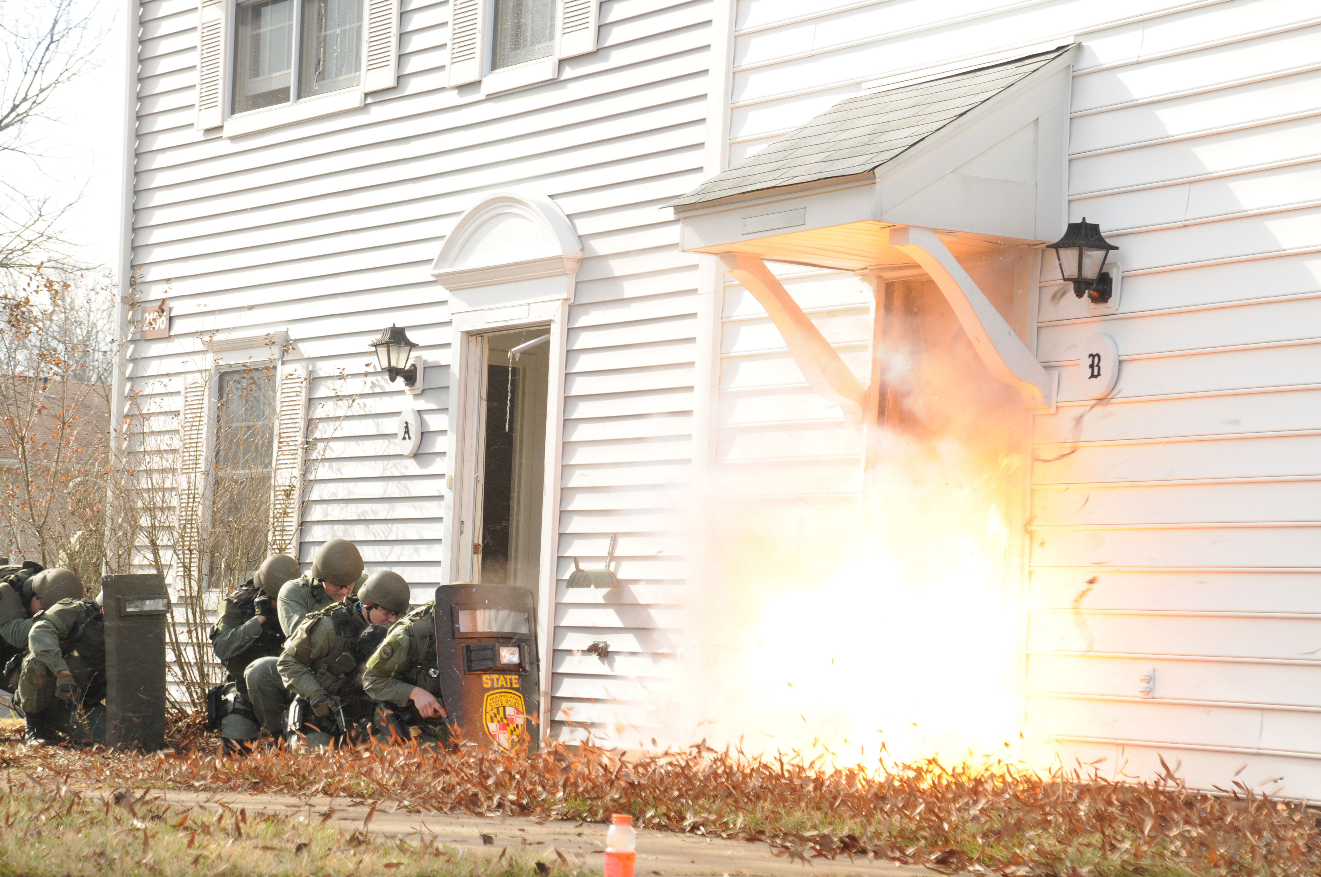 Maryland State Police Special Tactical Assault Team Element