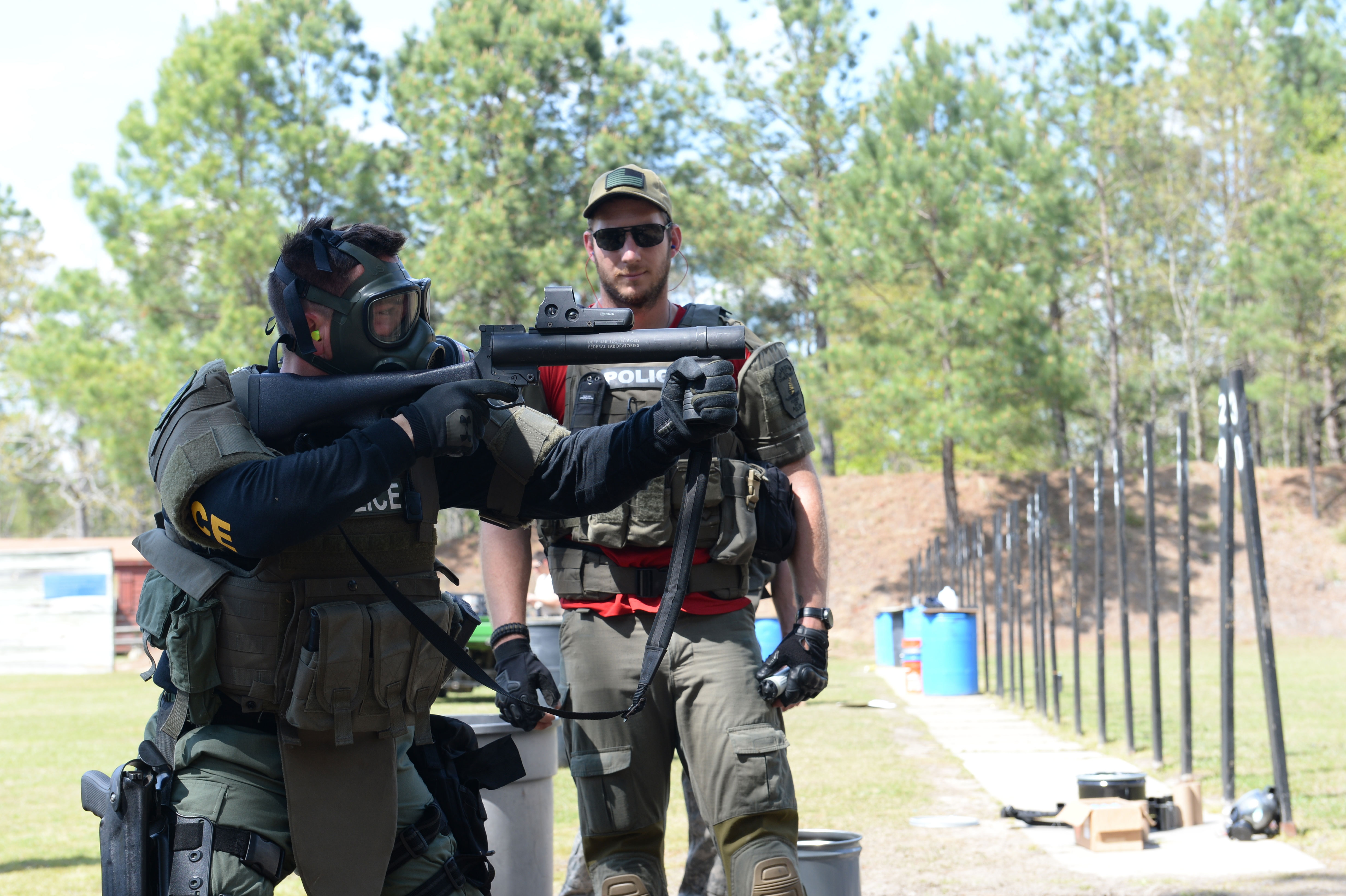 NCPD SWAT Team | Photo | Gas Gun