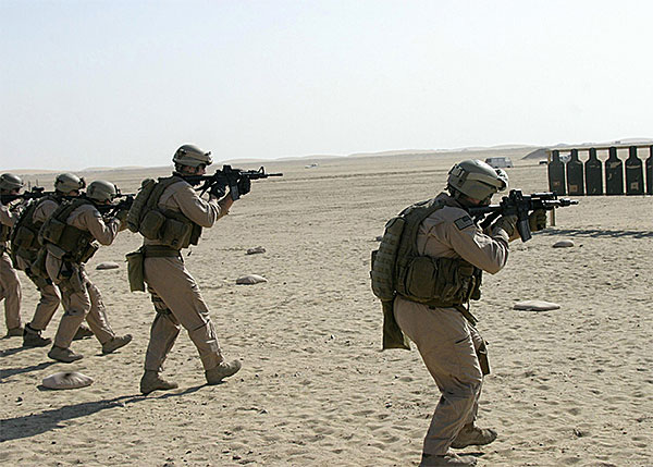 Marine Force Recon - firing range