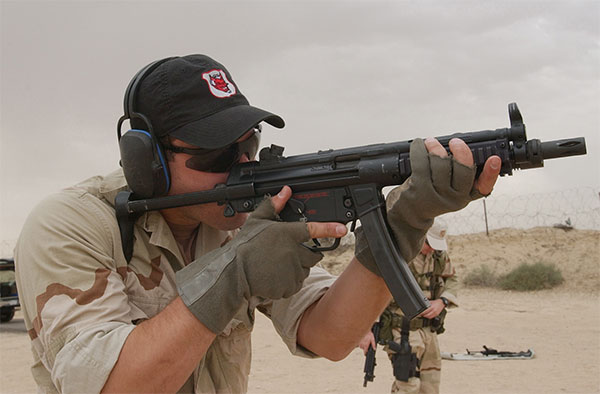 NAVY SEAL with mp5s