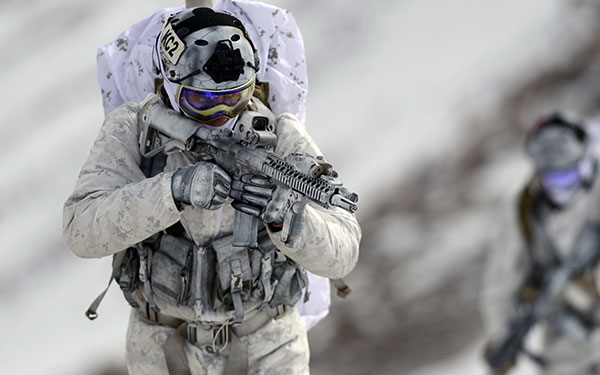 SEALs operating in winter conditions