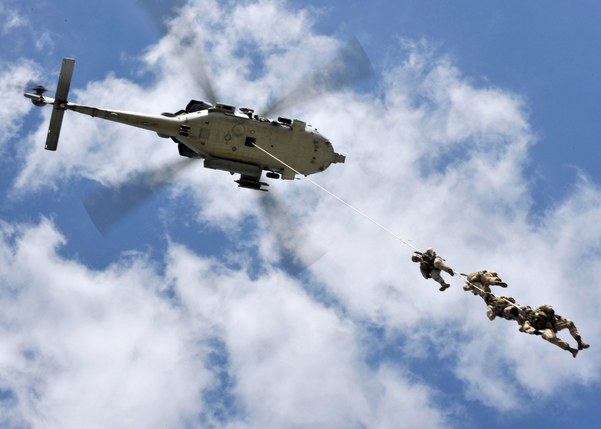 Navy SEALs - Special Patrol Insertion & Extraction System (SPIES)