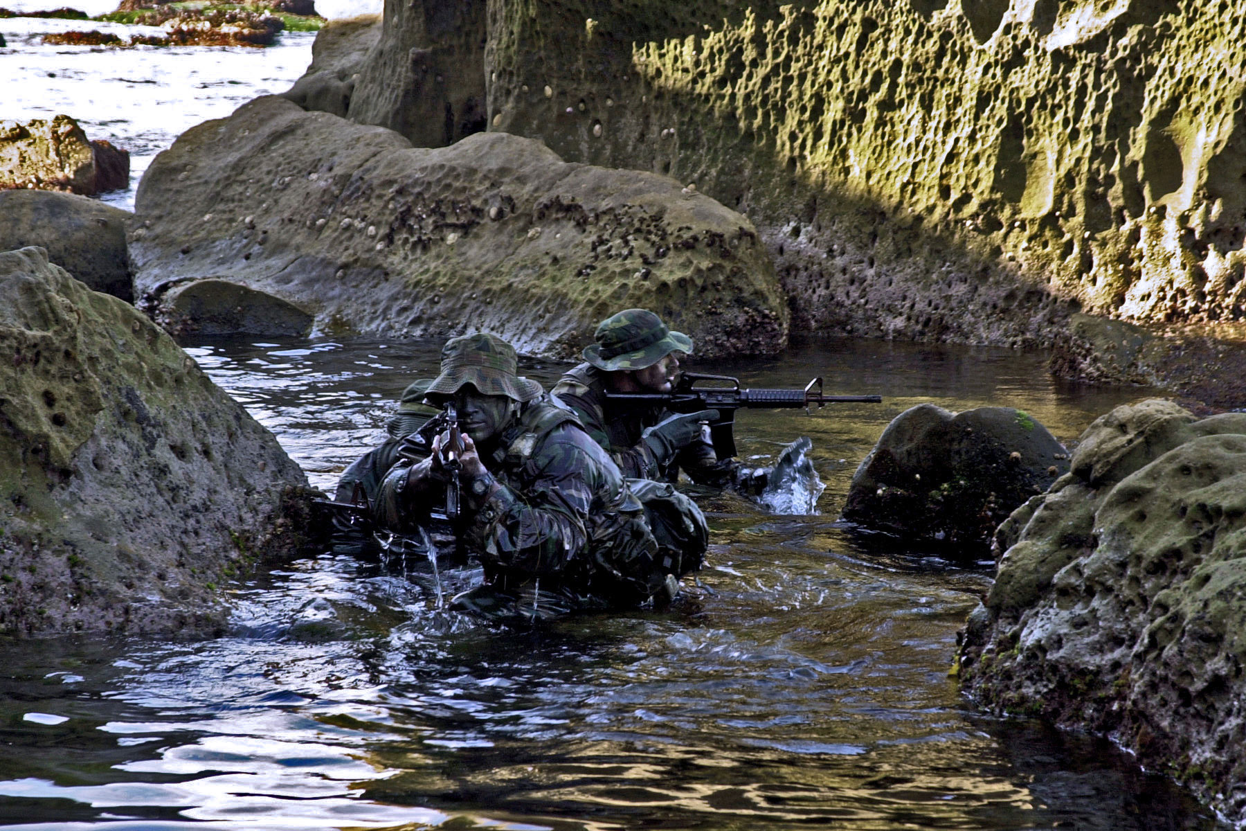 Navy SEALs | Woodland Camoflague