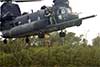 MH-47 - fast rope