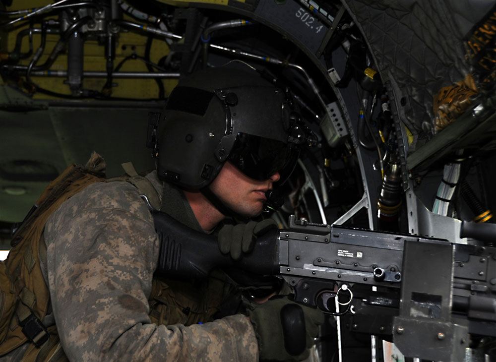 MH-47 Gunner - Special Ops Photos