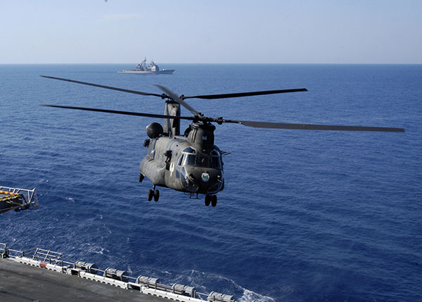 mh-47g chinook helicopter