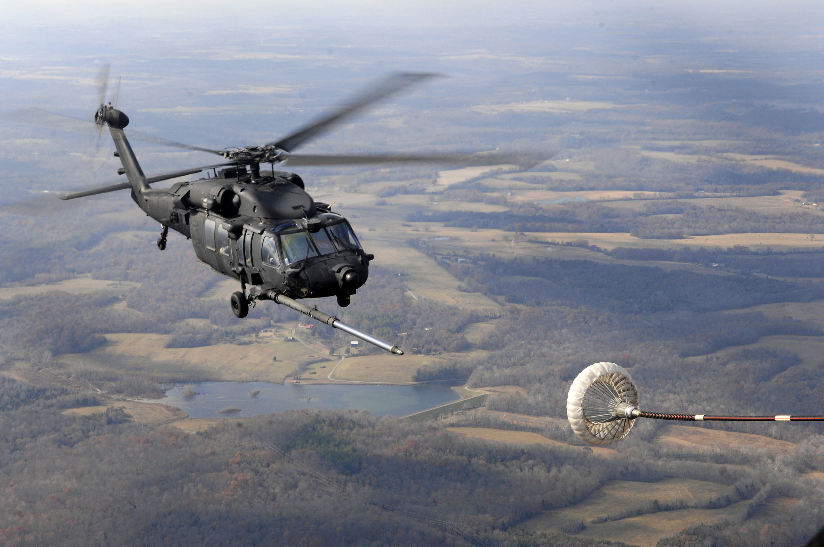 MH-60K Helicopter - Refuel