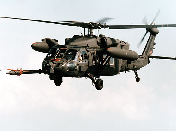 160th soar mh-60K - fuel tanks