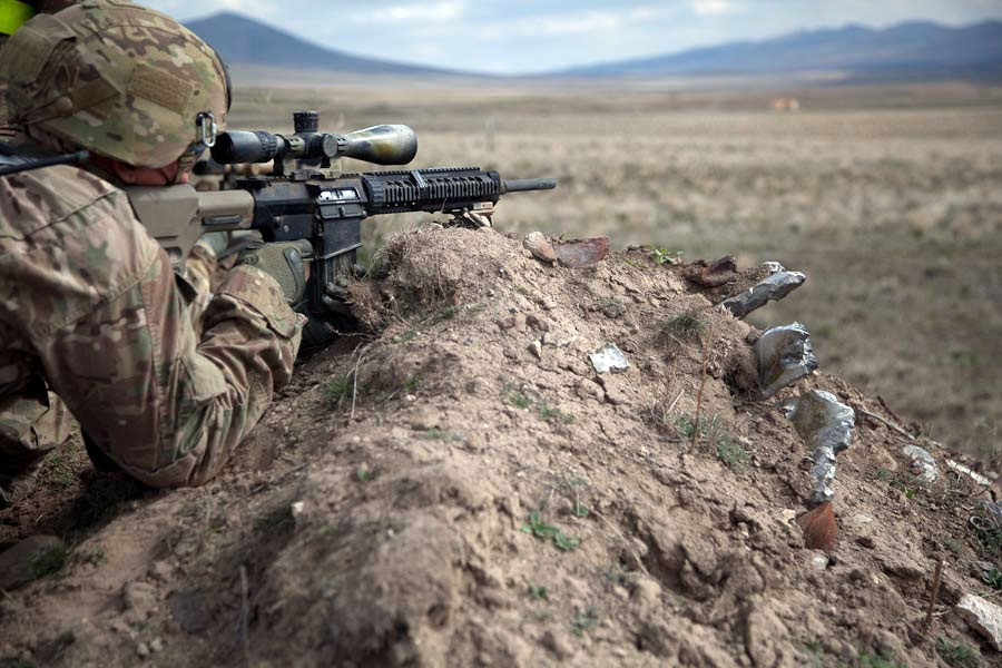 Ranger with M110 Semi-Automatic Sniper System | SASS