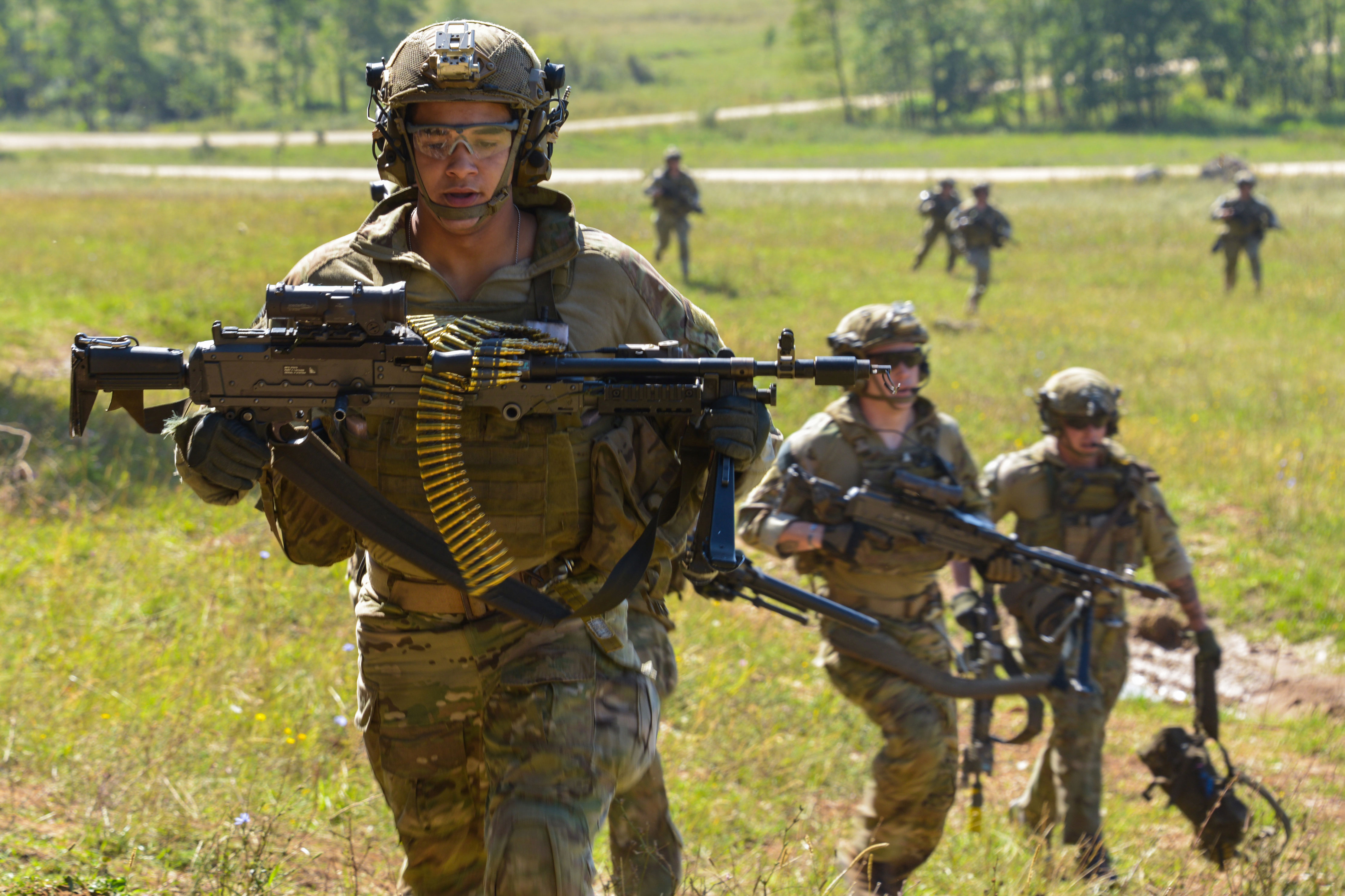 M240L Machine Gun | 75th Ranger Regiment