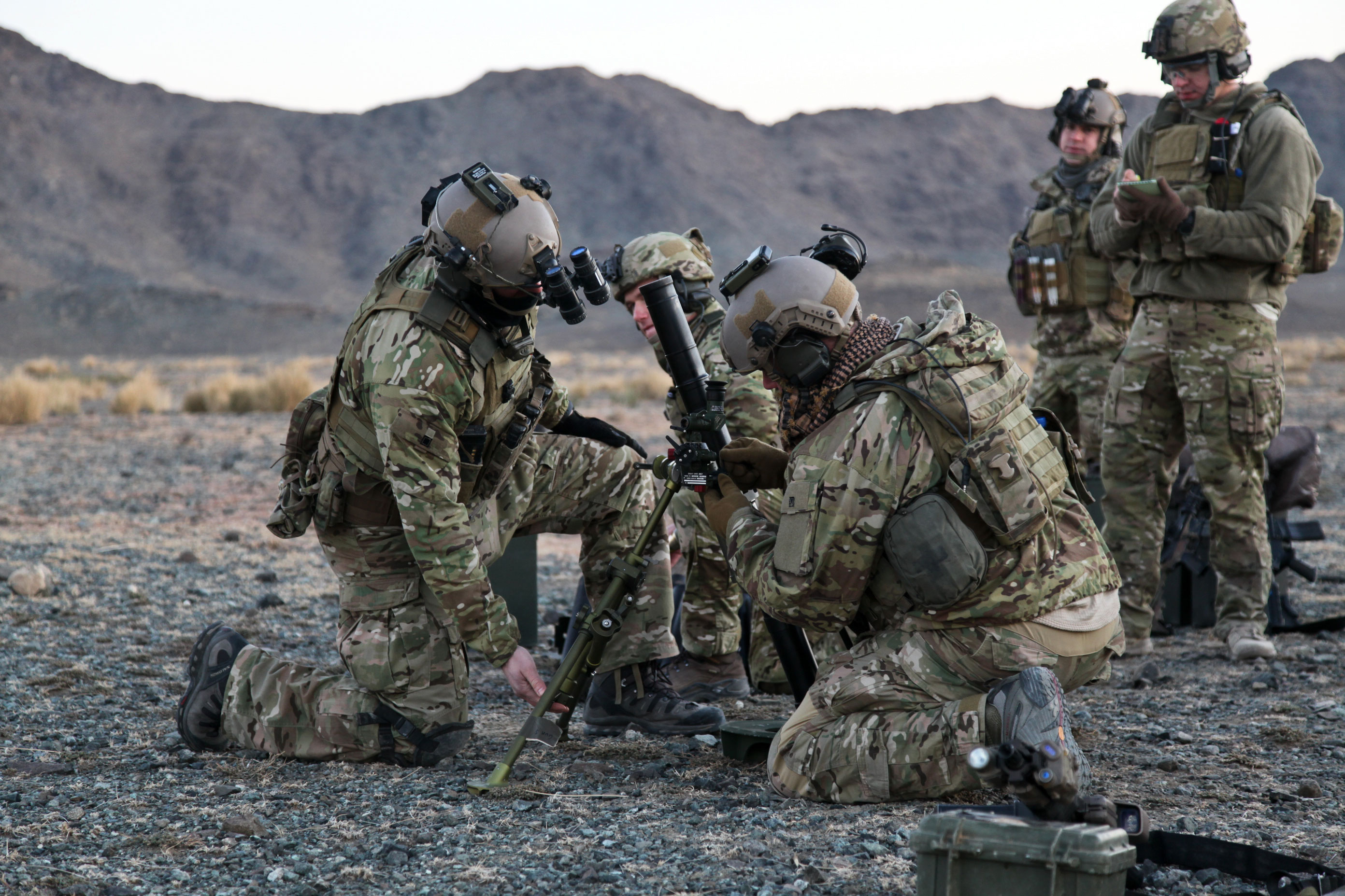 Ranger Mortar Team