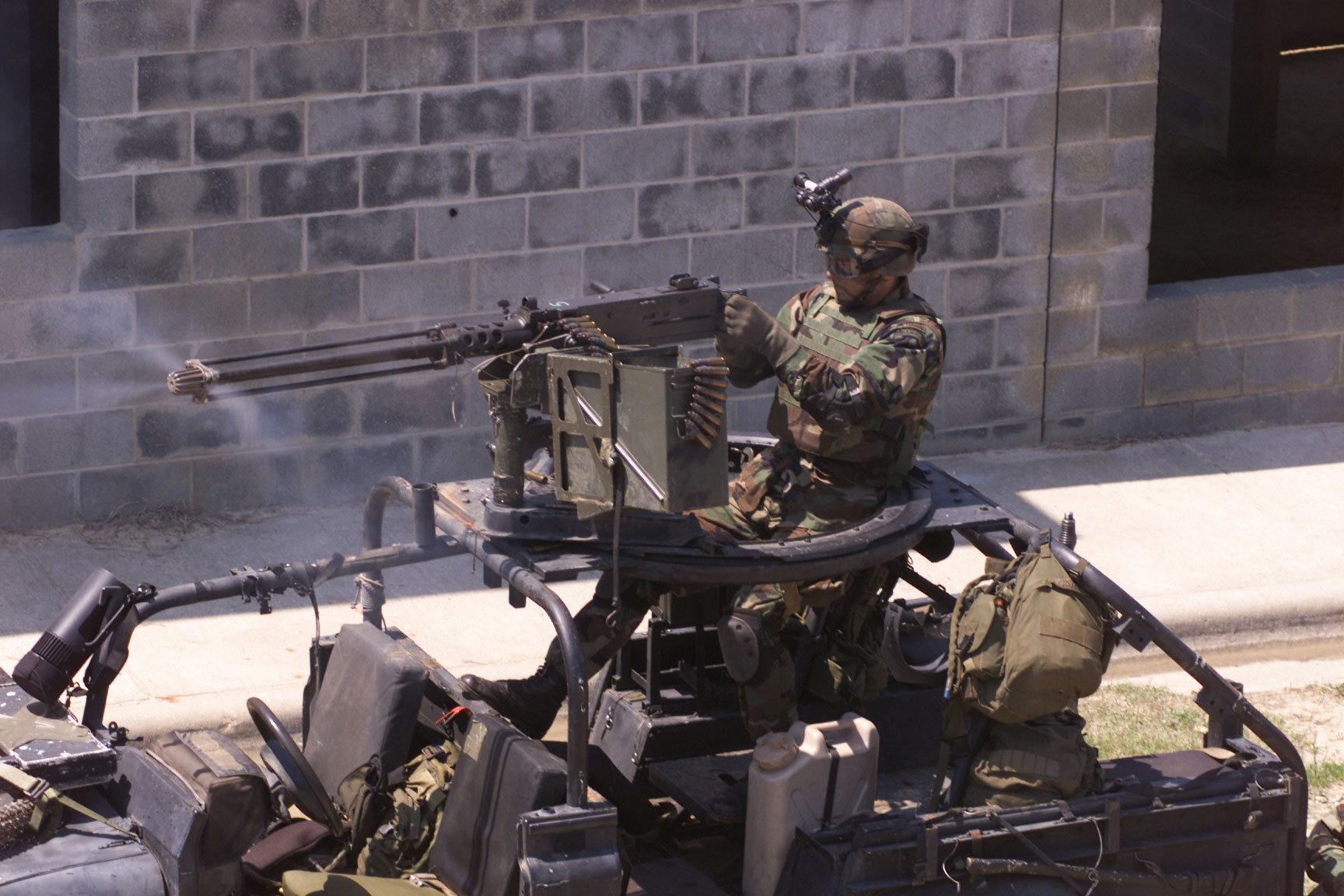 Rangers - RSOV - M2 Machine Gun - Photo