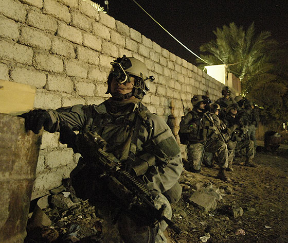 army rangers - iraq patrol