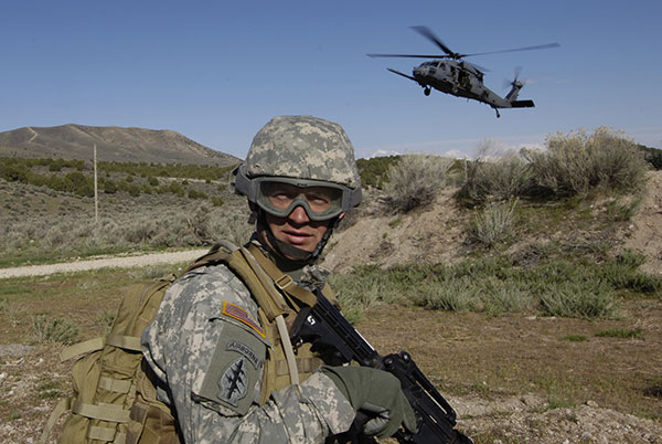 19th special forces group - helicopter landing zone