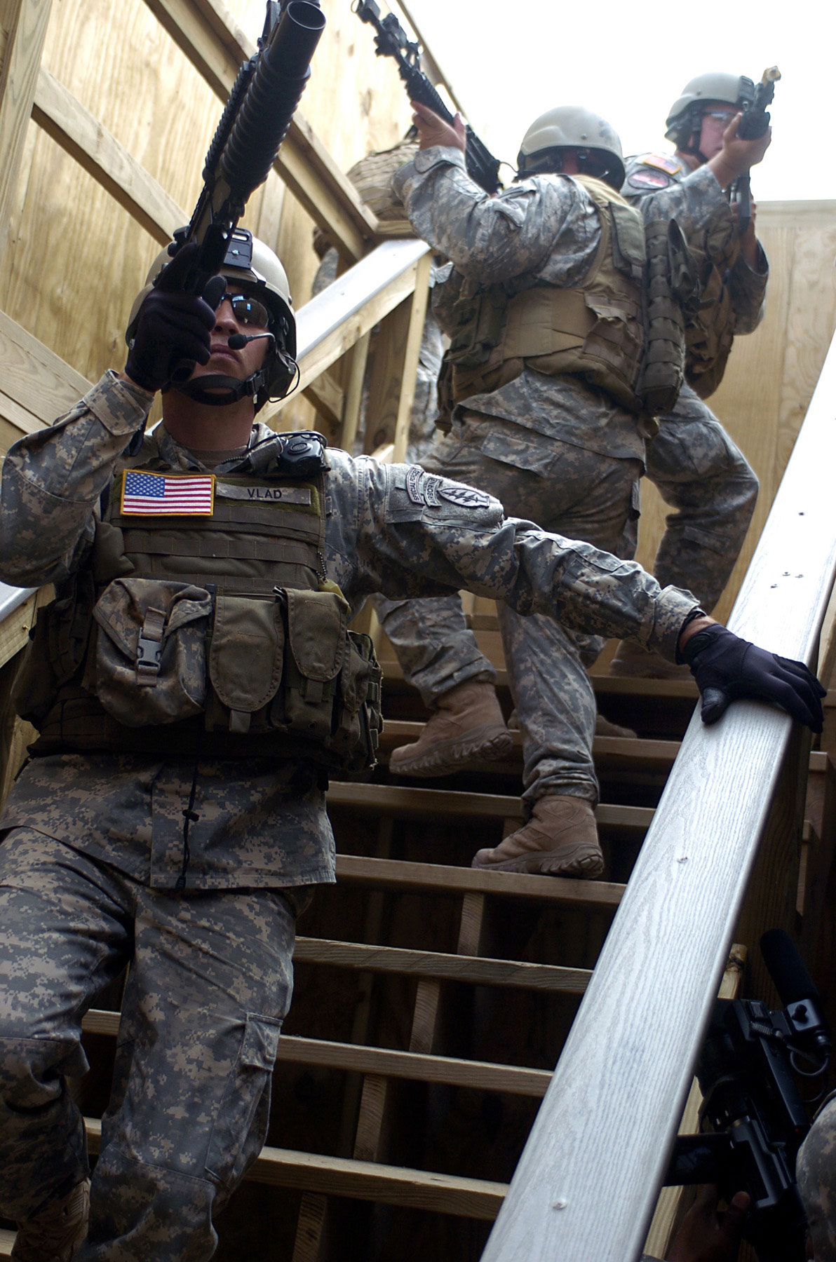1st Special Forces Group - Stairway - Photo