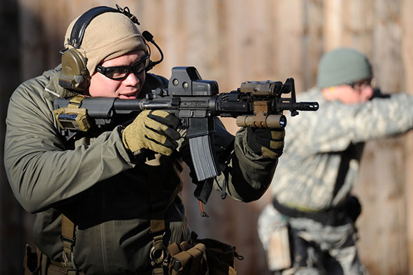 special forces - CQBR carbine training