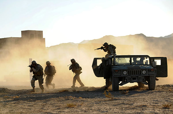 special forces - training - hmmwv