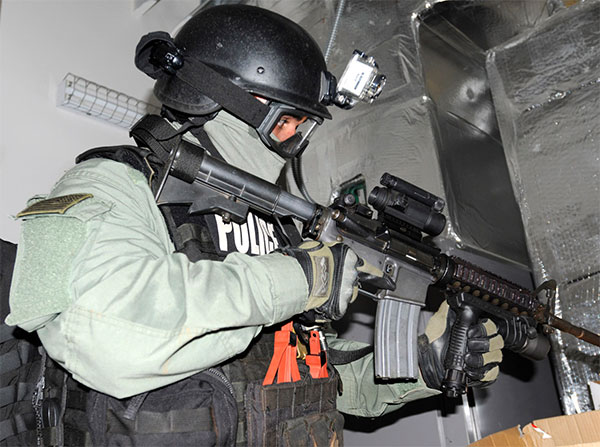 U.S. Army SWAT team