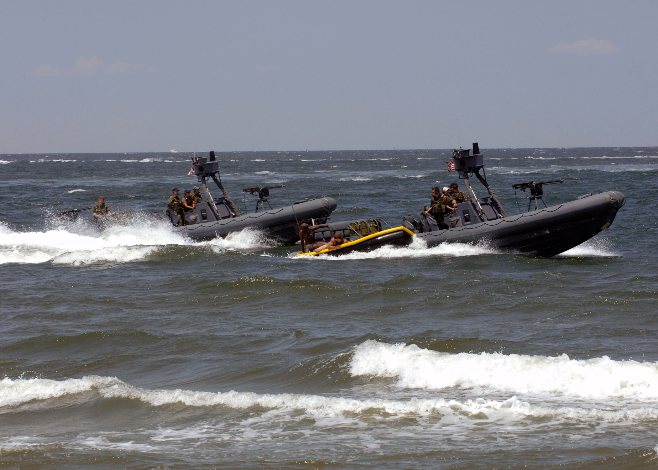 Naval Special Warfare RHIB - SEAL Extraction