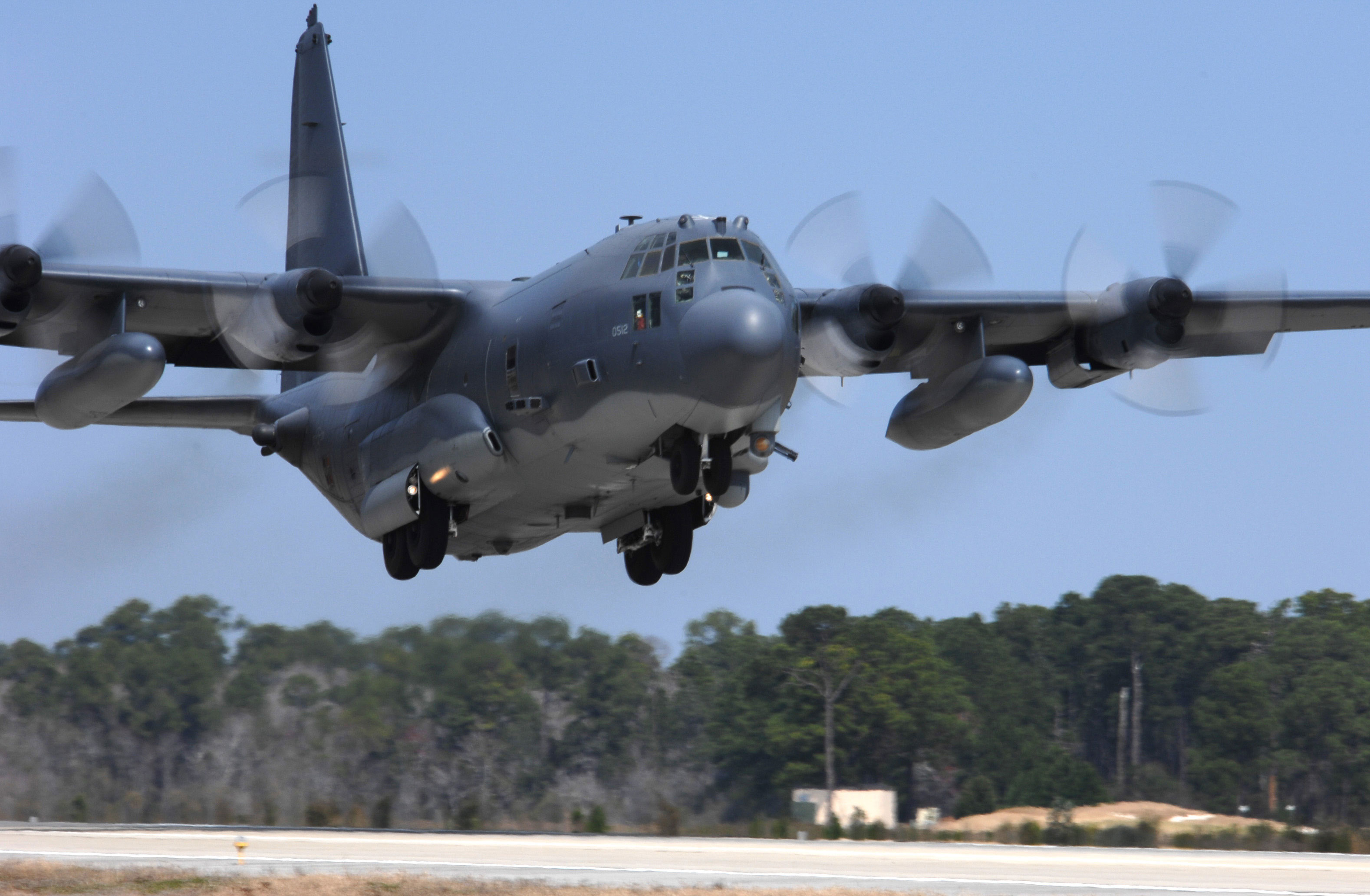 AC-130U Spooky - Taking Off - Photo