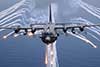 AC-130H firing flares