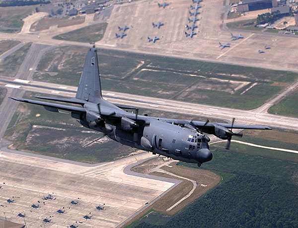 AC-130u Spooky Gunship