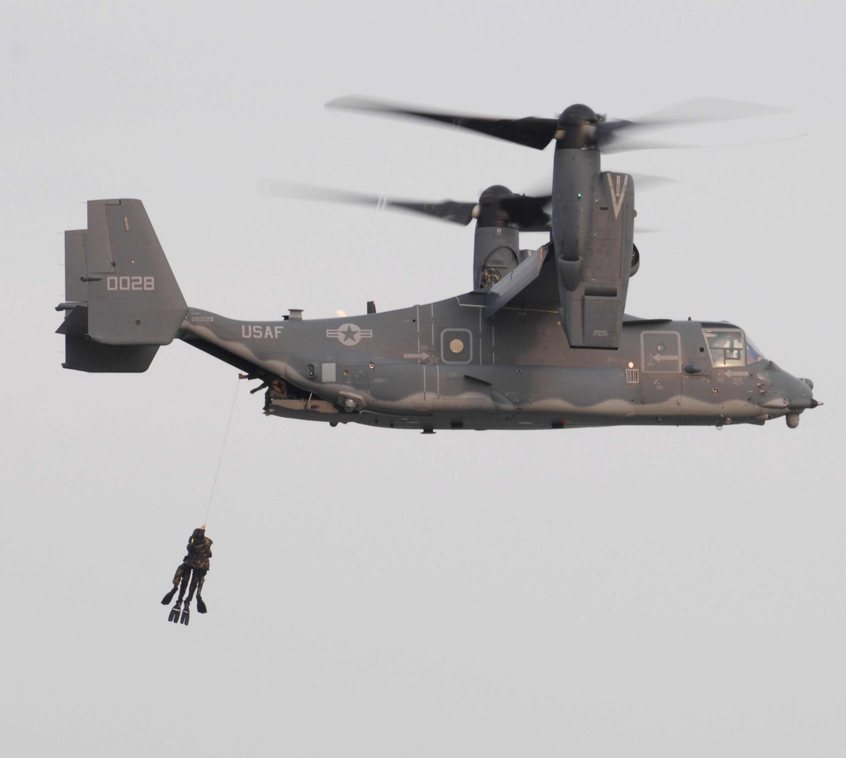 CV-22 - SEALs-  USAF Special Operations Photo