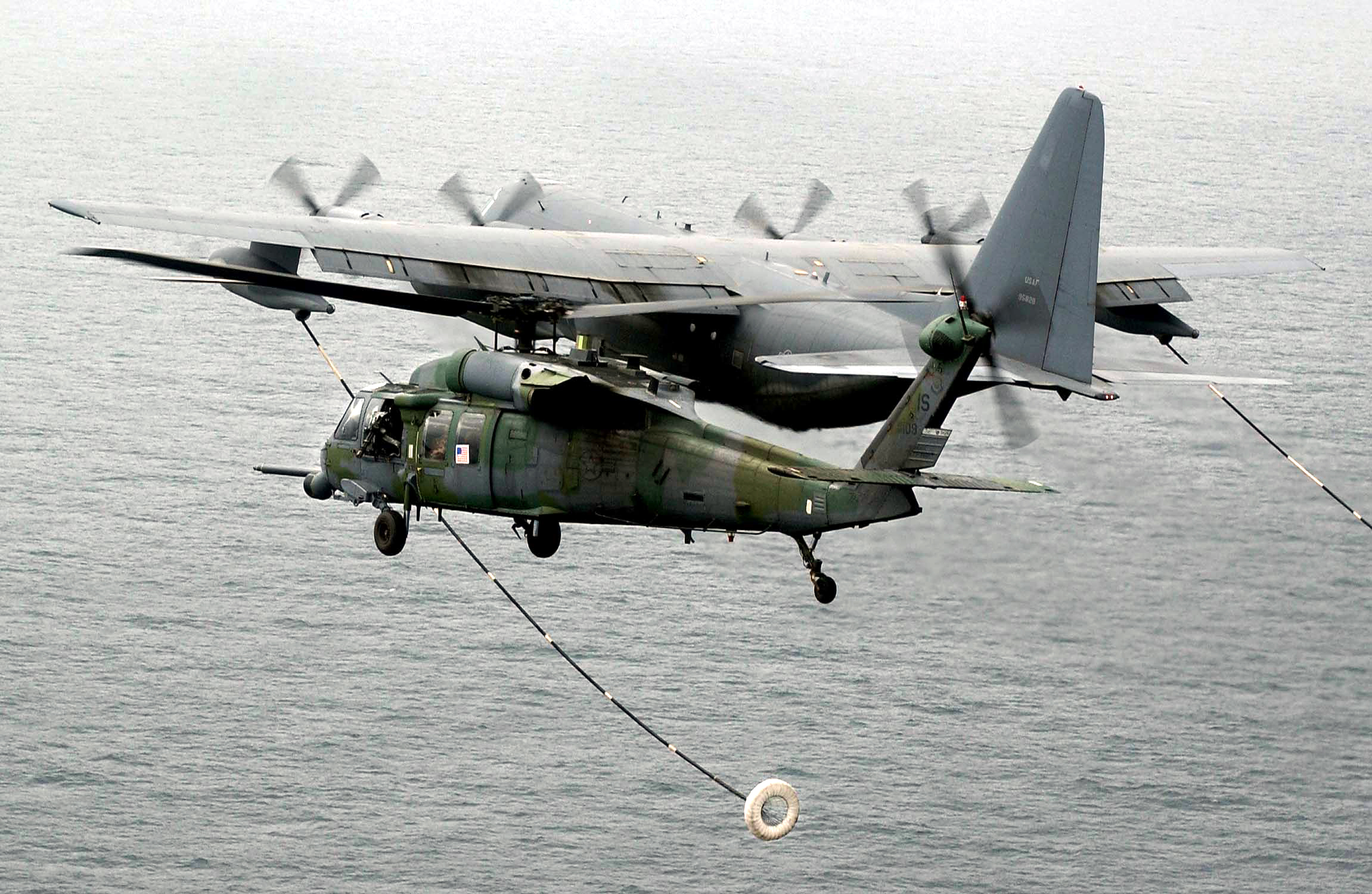MC-130P Combat Shadow - Aerial Refueling - USAF Special Operations Photo