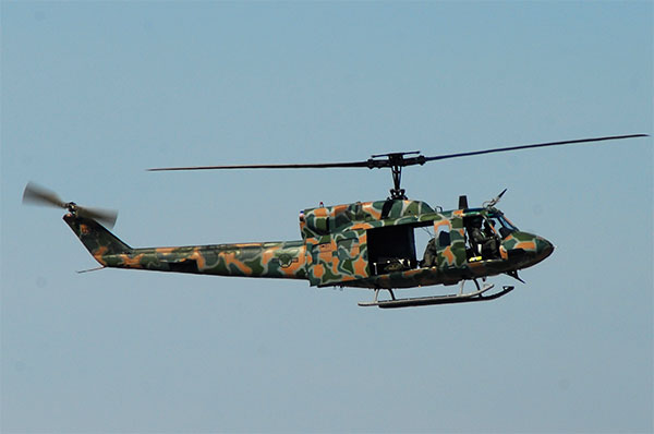 uh-1n helicopter - 6th special operations squadron