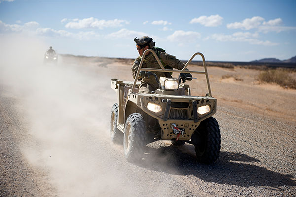 Special Forces MV850 Polaris ATV