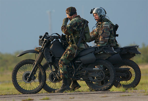 Combat Controllers motorcycles