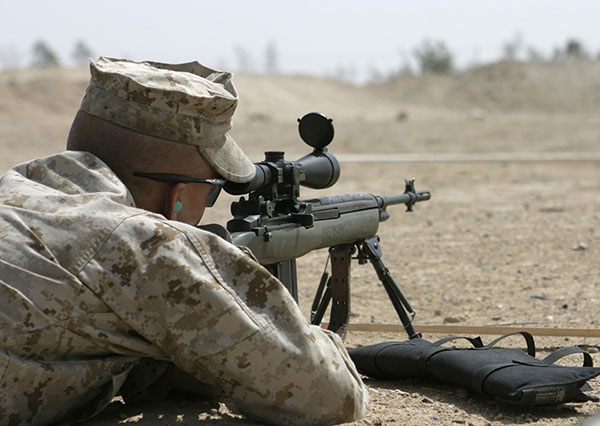 USMC FAST sniper with DMR