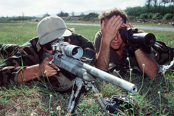 M-91 sniper rifle