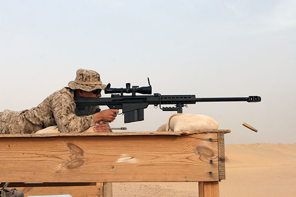 USMC scout sniper - m107