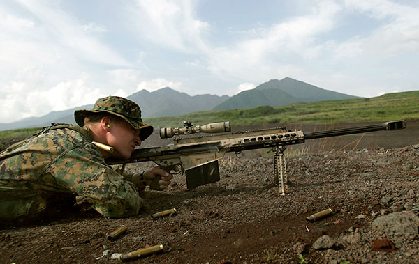 USMC sniper - M82a3