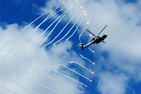 HH-60H flares