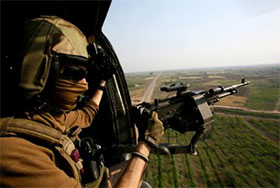 HH-60H door gunner