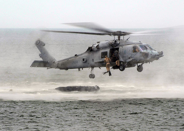 HH-60H helicopter - Navy SEALs