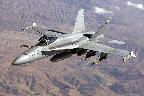 US Navy F18