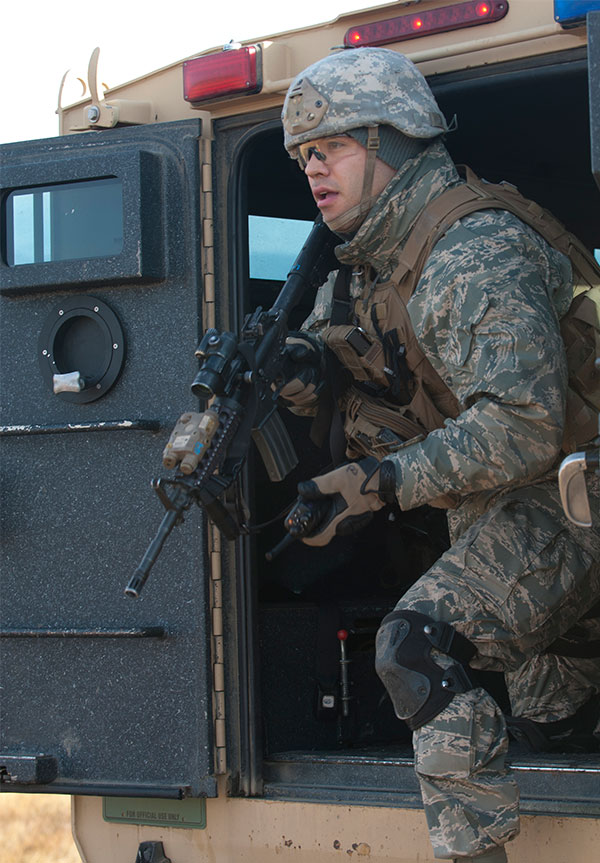 Tactical Response Force convoy