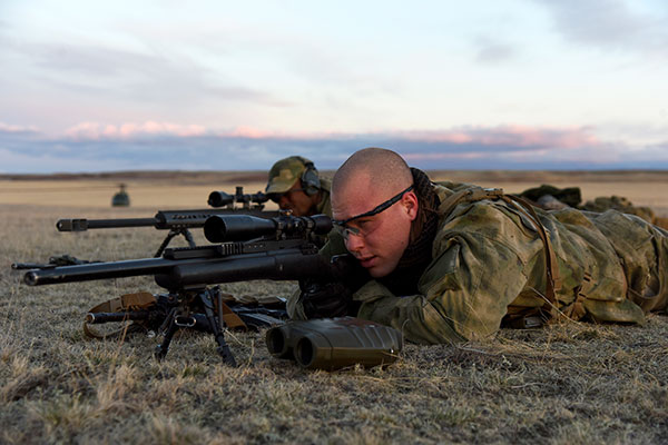 Tactical Response Force Snipers